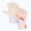 Brankářské rukavice PUMA Ultra Play RC puma white/glowing red/puma black