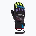 Dětské lyžařské rukavice ZIENER Luron Aquashield PR Mitten multicolor 2