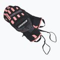Dětské lyžařské rukavice ZIENER Luron Aquashield PR Mitten black/pink vani 6