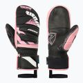Dětské lyžařské rukavice Ziener Lopaki-Z AS PR Mitten black/pink vanilla