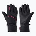 Dámské lyžařské rukavice Ziener Khania-Z PR Glove black/pink lily