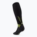 Dámské kompresní ponožky CEP Run Tall 5.0 black/lime 3
