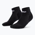 Dámské kompresní ponožky CEP Run Low Cut 5.0 black/lime