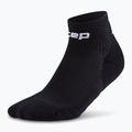 Dámské kompresní ponožky CEP Run Low Cut 5.0 black/lime 2