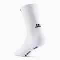 Dámské kompresní ponožky CEP Run Mid Cut 5.0 white 3