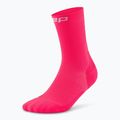 Dámské kompresní ponožky CEP Run Mid Cut 5.0 pink 2