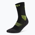 Dámské kompresní ponožky CEP Run Mid Cut 5.0 black/lime 2
