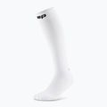 Pánské kompresní ponožky CEP Run Tall 5.0 white 2
