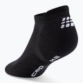 Pánské kompresní ponožky CEP Run No Show 5.0 black/lime 3