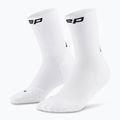 Pánské kompresní ponožky CEP Run Mid Cut 5.0 white