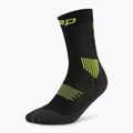 Pánské kompresní ponožky CEP Run Mid Cut 5.0 black/lime 2