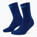 Pánské kompresní ponožky CEP Run Mid Cut 5.0 dark blue
