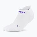Pánské kompresní ponožky CEP Ultralight No Show 4.0 white 2