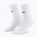 Pánské kompresní ponožky CEP Ultralight Mid Cut 4.0 white