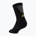 Pánské kompresní ponožky CEP Ultralight Mid Cut 4.0 black/grey 3