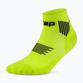 Dámské kompresní ponožky CEP Run Low Cut 5.0 lime/black 2