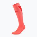 Pánské ponožky CEP Ultralight Tall 4.0 neon coral/red 2