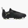 Dětské kopačky PUMA Future 8 Match LL FG/AG Jr puma black/fizzy light/green terrain 2