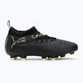 Dětské kopačky PUMA Future 8 Match FG/AG Jr puma black/fizzy light/green terrain 2