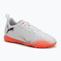 Dětské kopačky PUMA Future 8 Play TT Jr puma white/puma black/glowing red