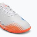 Dětské kopačky PUMA Future 8 Play It Jr puma white/puma black/glowing red 7