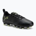 Dětské kopačky PUMA Future 8 Play FG/AG Jr puma black/fizzy light/green terrain