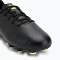 Dětské kopačky PUMA Future 8 Play FG/AG Jr puma black/fizzy light/green terrain 7