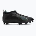 Dětské kopačky PUMA Ultra 6 Match FG/AG Jr puma black/fizzy light/green terrain 2