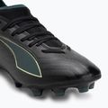 Dětské kopačky PUMA Ultra 6 Match FG/AG Jr puma black/fizzy light/green terrain 7