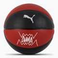 Basketbalový míč PUMA teamJAWS Basketball puma red/puma black velikost 6