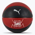 Basketbalový míčPUMA teamJAWS Basketball puma red/puma black velikost 7