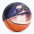 Basketbalový míč PUMA Hooptopia Sunset Basketball flame orange/puma black/multicolor velikost 7 2