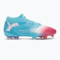 Pánské kopačky PUMA Future 8 Ultimate Re-Charge FG hero blue/puma white/sunset pink 2