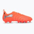 Dětské kopačky PUMA Future 9 Play FG/AG Jr glowing red/puma white/puma black/puma silver 2