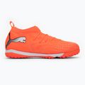 Kopačky PUMA Future 9 Match TT + Mid Jr glowing red/puma white/puma black/puma silver 2