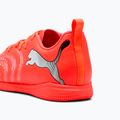 Dětské kopačky PUMA Future 9 Play IT Jr glowing red/puma white/puma black/puma silver 8