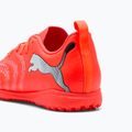 Dětské kopačky PUMA Future 9 Play TT Jr glowing red/puma white/puma black/puma silver 8