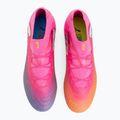 Dětské kopačky PUMA Future 9 Pro FG/AG Jr poison pink/puma wht/sun stream/bright aqua/puma blk 5