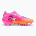 Dětské kopačky PUMA Future 9 Pro FG/AG Jr poison pink/puma wht/sun stream/bright aqua/puma blk 2