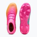 Dětské kopačky PUMA Future 9 Pro FG/AG Jr poison pink/puma wht/sun stream/bright aqua/puma blk 5