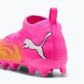 Dětské kopačky PUMA Future 9 Match FG/AG Jr poison pink/puma wht/sun stream/bright aqua/puma blk 5