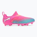 Dětské kopačky PUMA Future 9 Match LL FG/AG Jr poison pink/puma wht/sun stream/bright aqua/puma blk 2