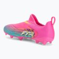 Dětské kopačky PUMA Future 9 Match LL FG/AG Jr poison pink/puma wht/sun stream/bright aqua/puma blk 3
