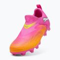 Dětské kopačky PUMA Future 9 Match LL FG/AG Jr poison pink/puma wht/sun stream/bright aqua/puma blk 3