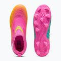 Dětské kopačky PUMA Future 9 Match LL FG/AG Jr poison pink/puma wht/sun stream/bright aqua/puma blk 6