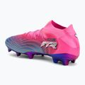 Kopačky PUMA Future 9 Ultimate FG poison pink/puma wht/sun stream/bright aqua/puma blk 3
