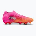 Kopačky PUMA Future 9 Ultimate FG poison pink/puma wht/sun stream/bright aqua/puma blk 2