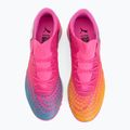 Kopačky PUMA Future 9 Match Fusion TT poison pink/puma white/sun stream/bright aqua/puma black 5