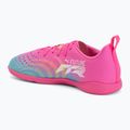 Dětské kopačky PUMA Future 9 Play IT Jr poison pink/puma wht/sun stream/bright aqua/puma blk 3