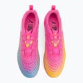 Dětské kopačky PUMA Future 9 Play IT Jr poison pink/puma wht/sun stream/bright aqua/puma blk 5
